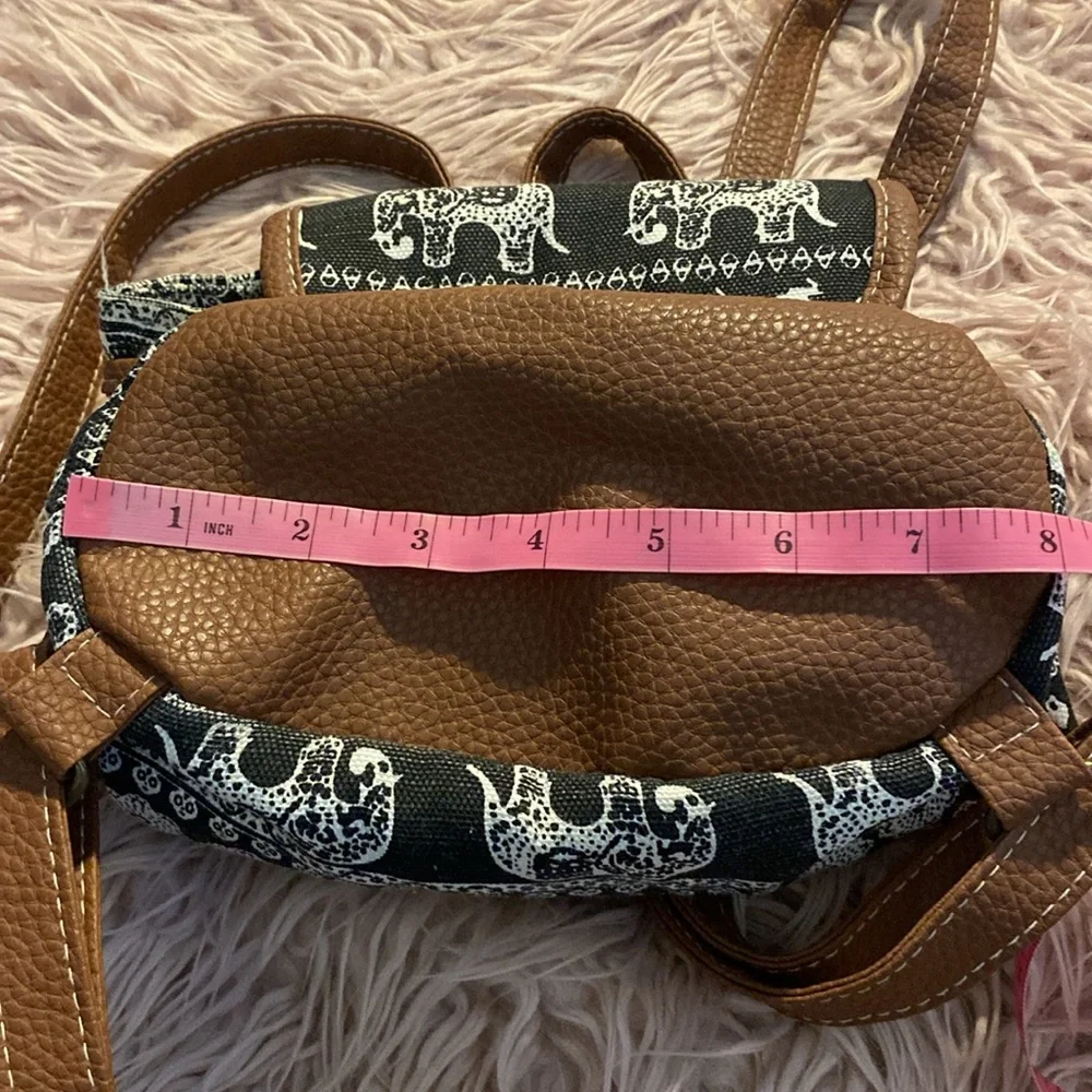 Safari/Zoo Animal Motif Backpack Satchel